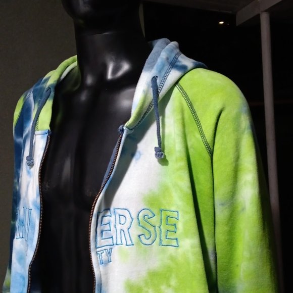 MOMENTUM PERFORMANCE OUTFITTERS VINTAGE "TRAVERSE" EMBROIDERED FULL ZIP HOODIE P - Picture 11 of 16